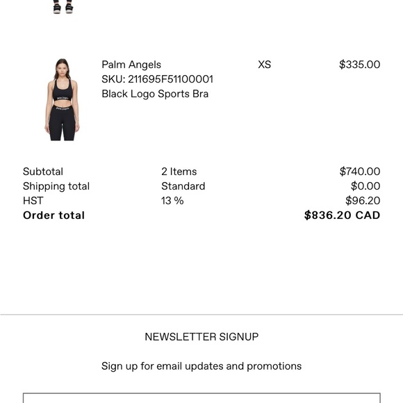 PALM ANGELS MATCHING SET - Picture 6 of 6